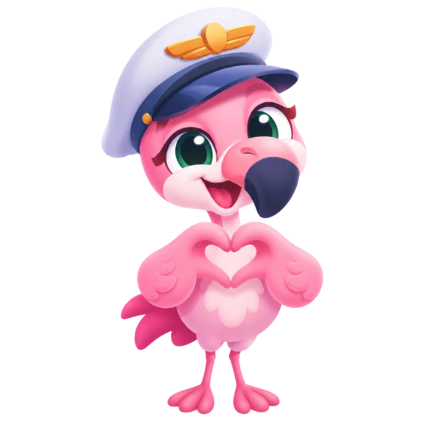 Nesty, the FlyNest mascot